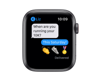 Apple Watch SE 44/Space Gray Aluminium/CharcoalSport LTE - 595347 - zdjęcie 6